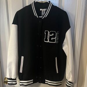 12th Tribe Black and White Jacket